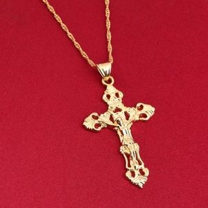 Necklace for men 18K Golden Plate